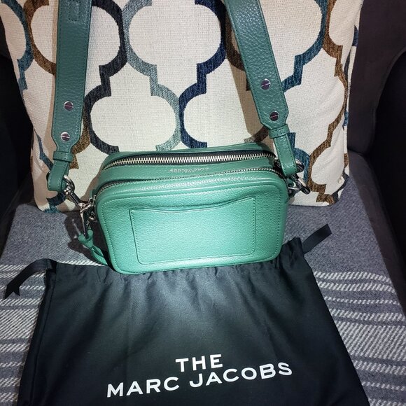 Marc Jacobs Camera bag double zippers pebbled leather - Picture 9 of 9